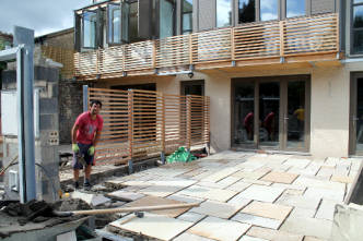 Terrrace Paving